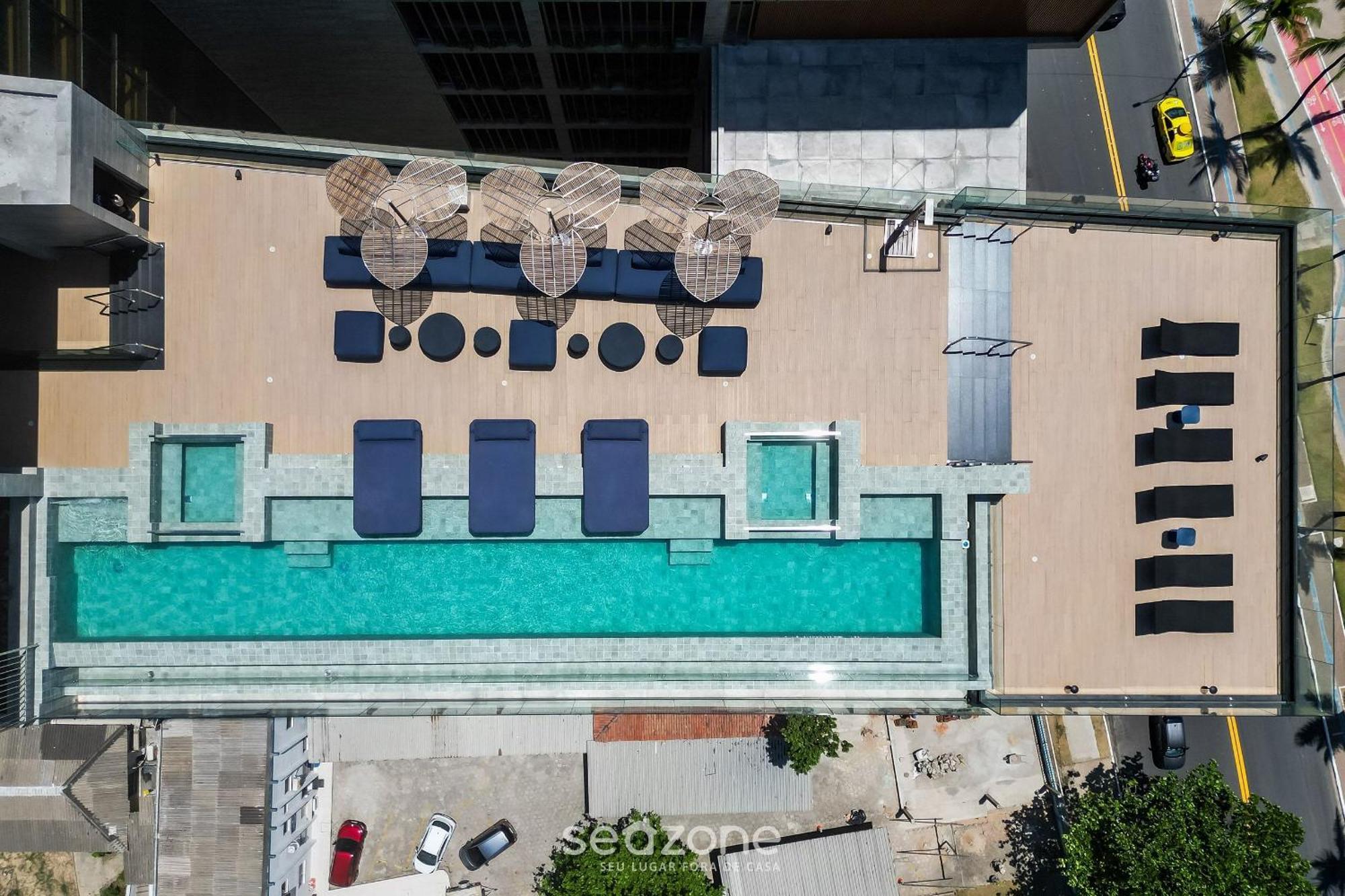 Nwts - Estudios Em Predio Com Vista Mar *