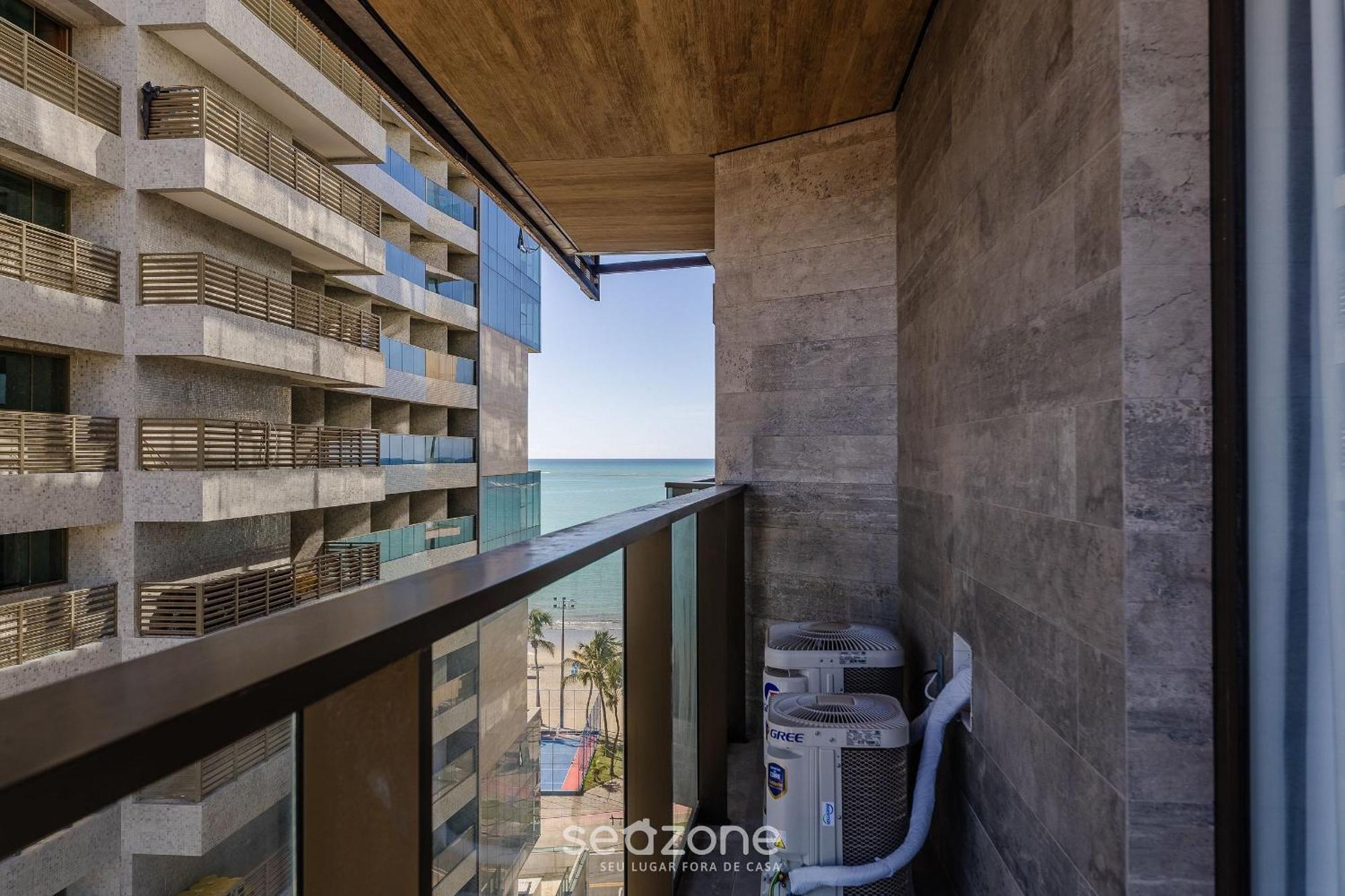 Nwts - Estudios Em Predio Com Vista Mar *